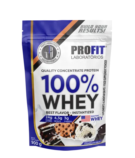 100% WHEY QUALITY CONCENTRATE PROTEIN PROFIT 900g