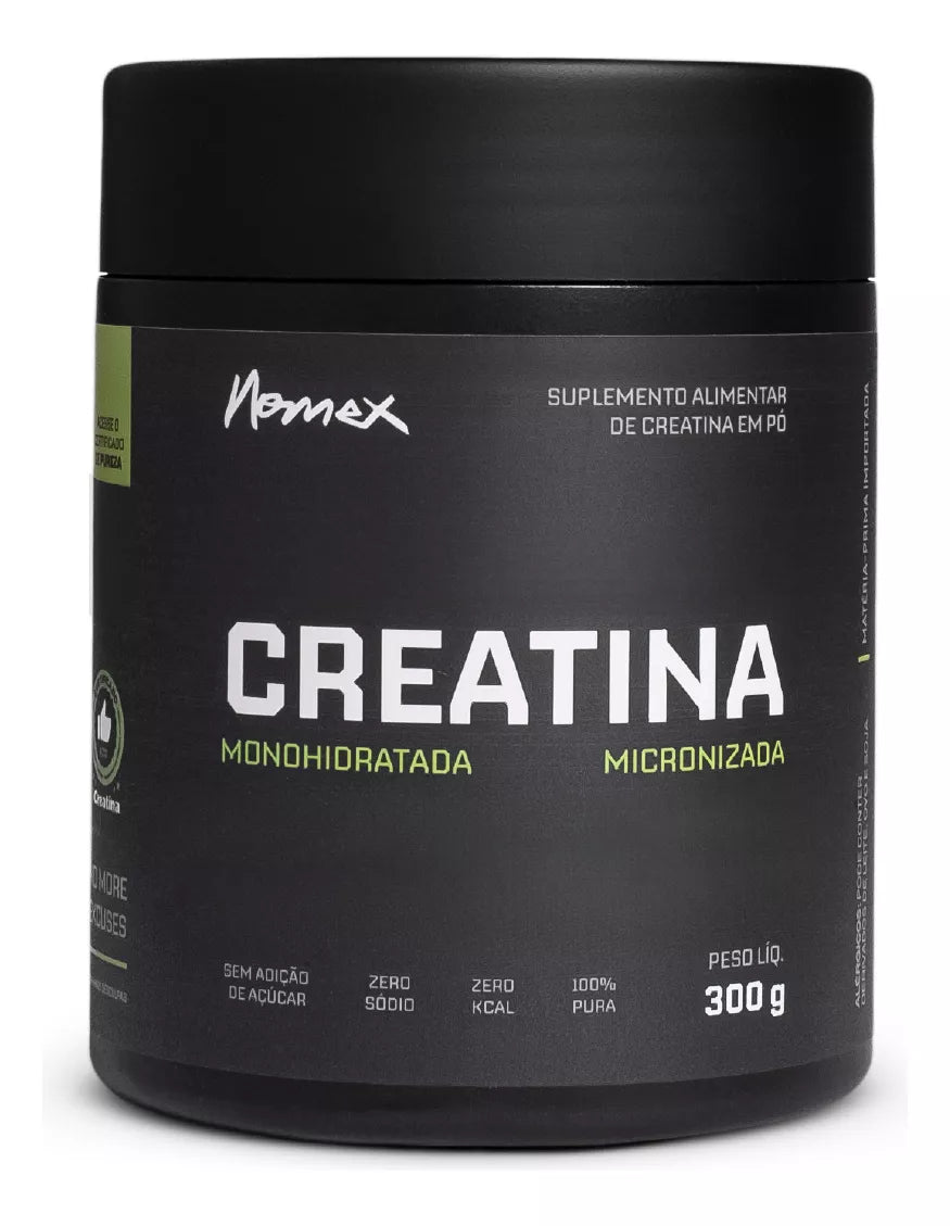Creatina 100% Pura 300g Monohidratada y Micronizada - Nomex Nutrition