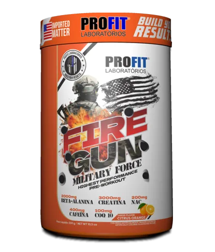 FIREGUN MILITARY PRE WORKOUT 300G - Profit labs
