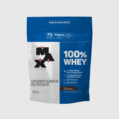 Whey 100% 900g Max Titanium