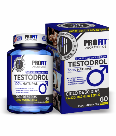 Testodrol 60 cápsulas- Profit Labs