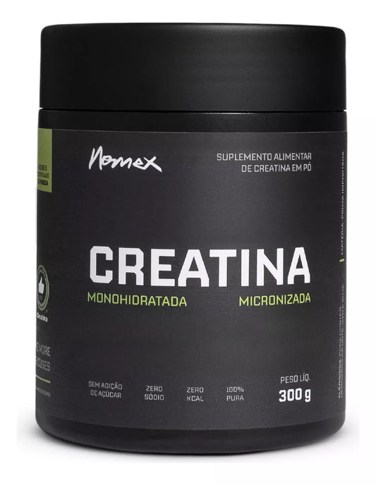 Creatina 100% Pura 300g Monohidratada y Micronizada - Nomex Nutrition