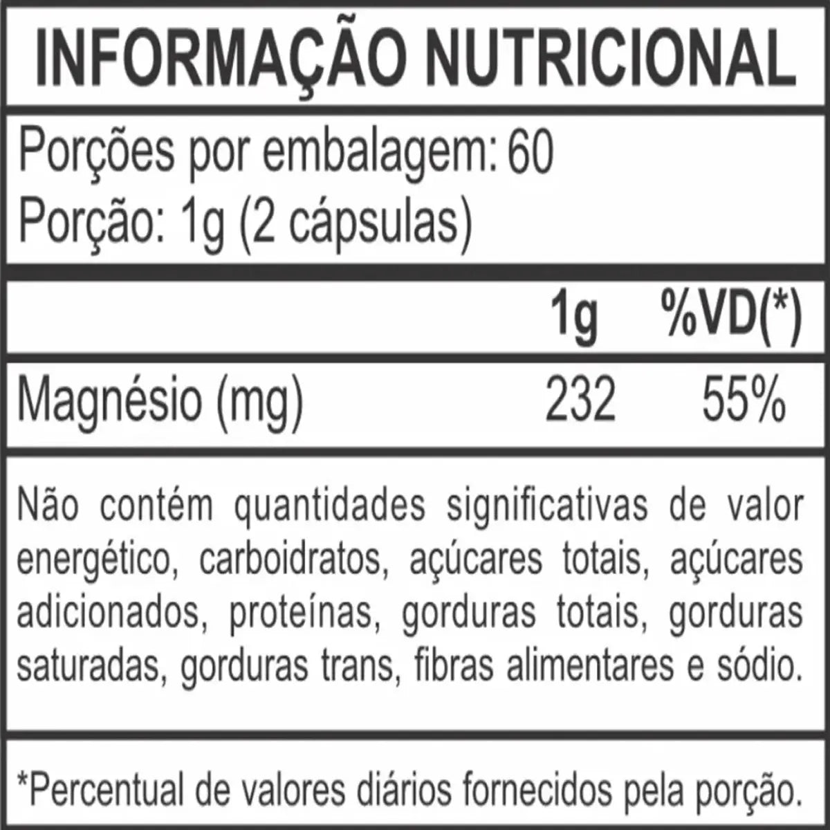 Magnésio 5 Magnésios 120 Cápsulas Muwiz