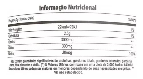 Creatina monohidratada Double Force 150g BodyAction