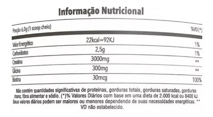 Creatina monohidratada Double Force 150g BodyAction