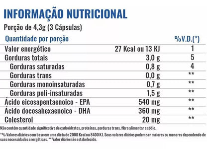 Omega 3 1000mg 90 caps - Profit Labs