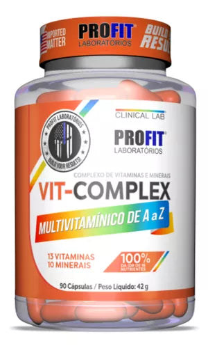 Multivitamínico Vit Complex A - Z 90 Capsulas - Profit