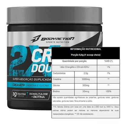 Creatina monohidratada Double Force 150g BodyAction