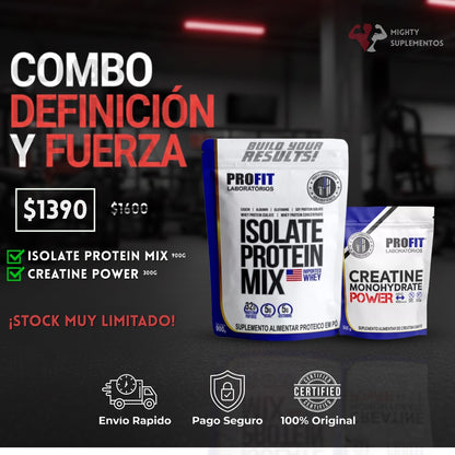 Combo Proteina + Creatina - Profit Labs