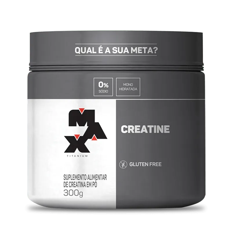Creatina monohidratada 300g Max Titanium