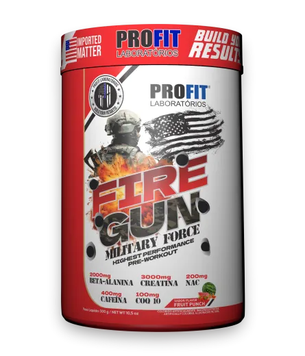 FIREGUN MILITARY PRE WORKOUT 300G - Profit labs